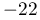 -22