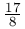 \frac{17}{8}