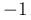 -1