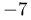 -7